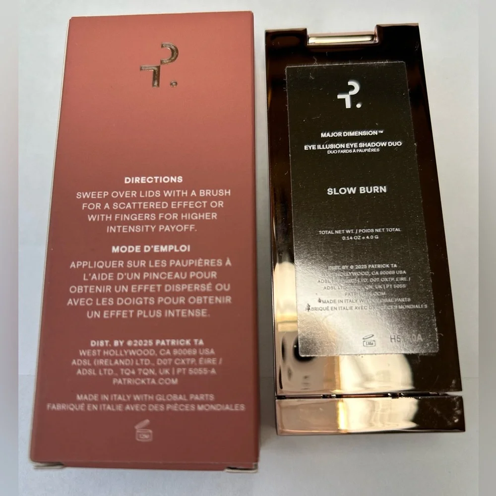 Patrick Ta brand new